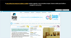 Desktop Screenshot of fondogalego.org