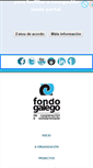 Mobile Screenshot of fondogalego.org